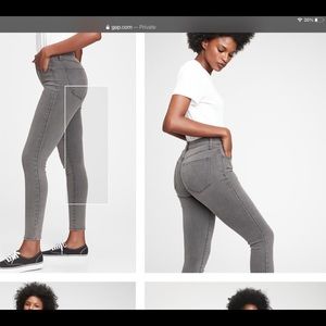 Ann Taylor loft grey jeggings